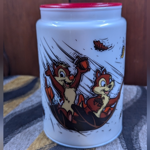 Fall 1995 Chip & Dale Disney Reusable Cup Travel Cup - Picture 3 of 8